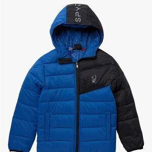 Spyder Two-Tone Blue and Black Jacket